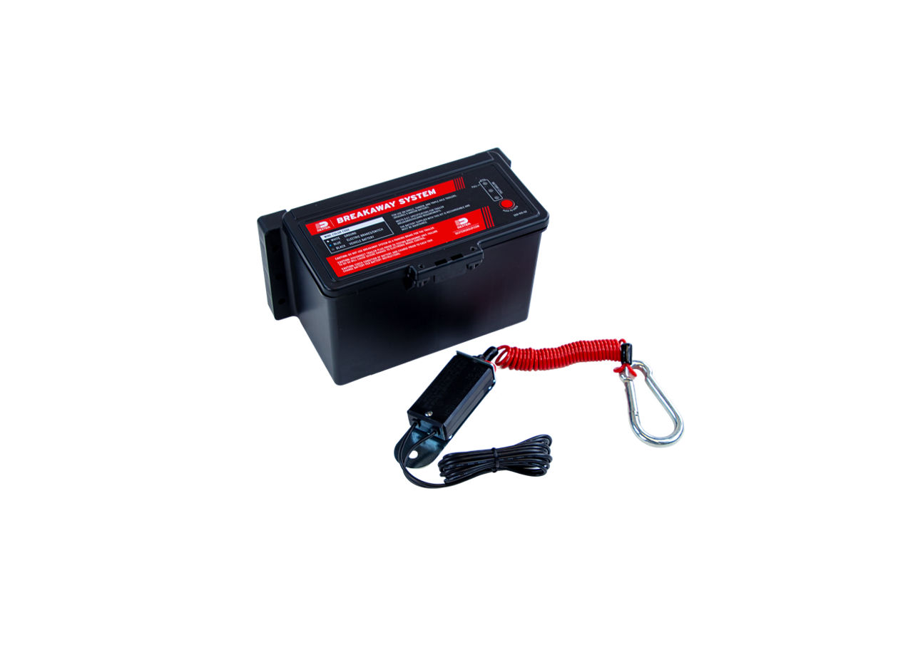 Breakaway Kit, 9 Amp, Coiled Cable Switch, Top Load Push Test