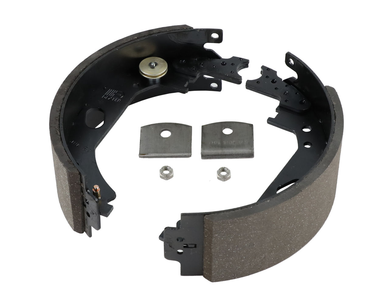 Shoe & Lining Kit, 12.25x3 3/8, RH, Hyd, 1 Whl, 8K-10K