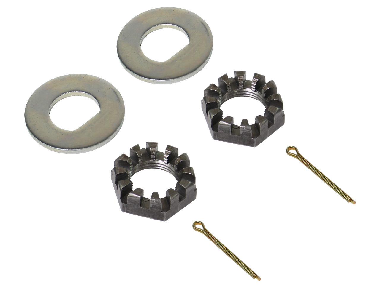 Spindle Nut Kit, 1 Axle, Dexter 12x2 & 8K Hubs