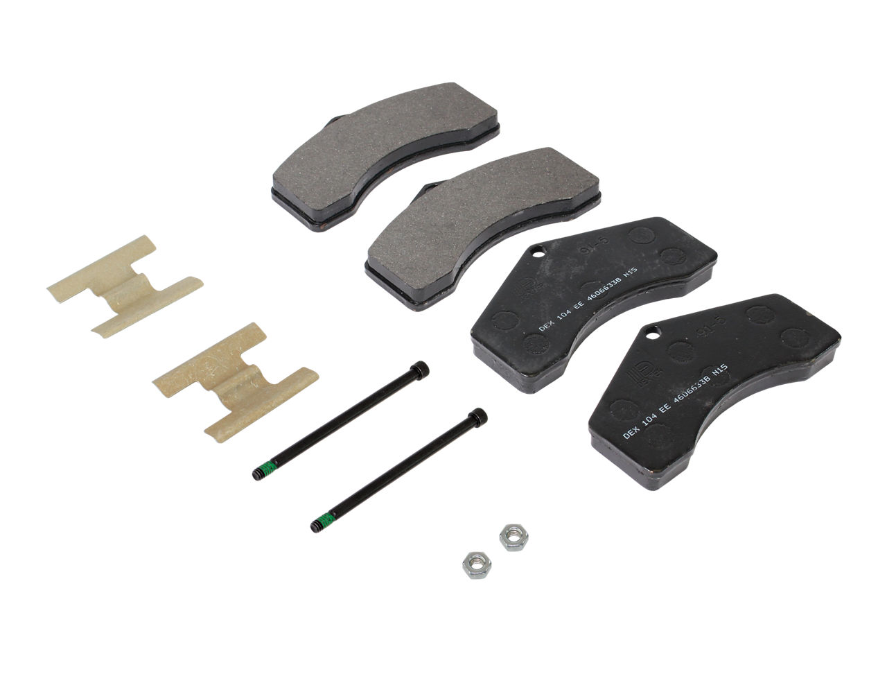 Brake Pad Replacement Kit For Dexter 6K, 7K, 8K Disc Brakes, Services 2 Brakes, Boxed