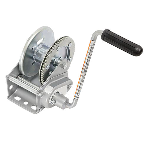 HAND WINCH w/AUTO BRAKE 1.5K 1 SPD 1 WAY ZINC PRO SRS BOXED