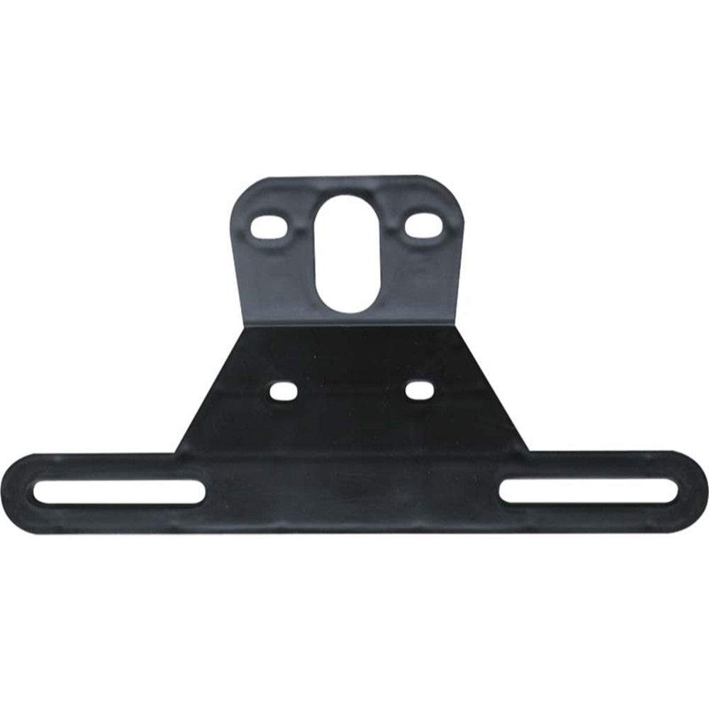 License Plate Bracket, Black Poly