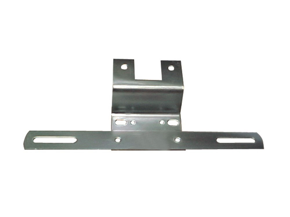 LICENSE PLATE BRACKET STEEL ZINC PLATED