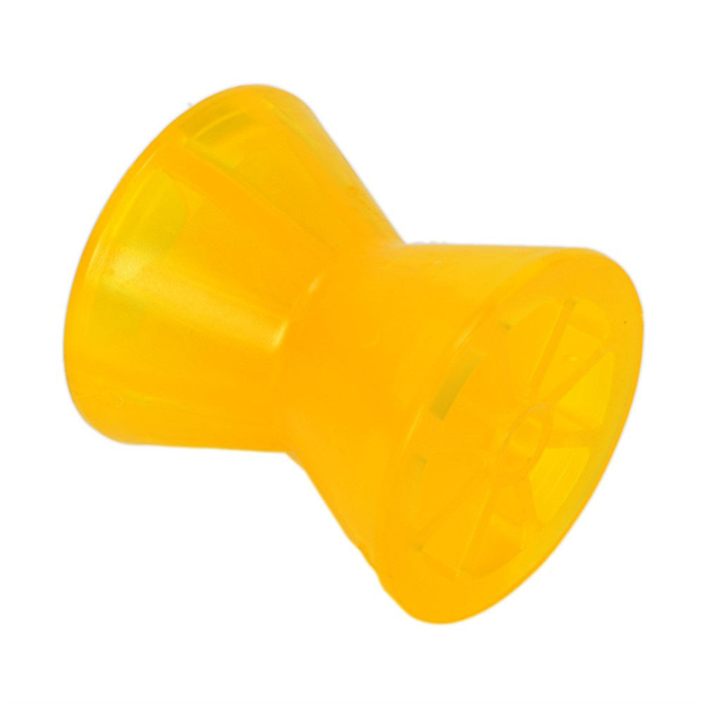 Bow Roller, Amber PVC, 4