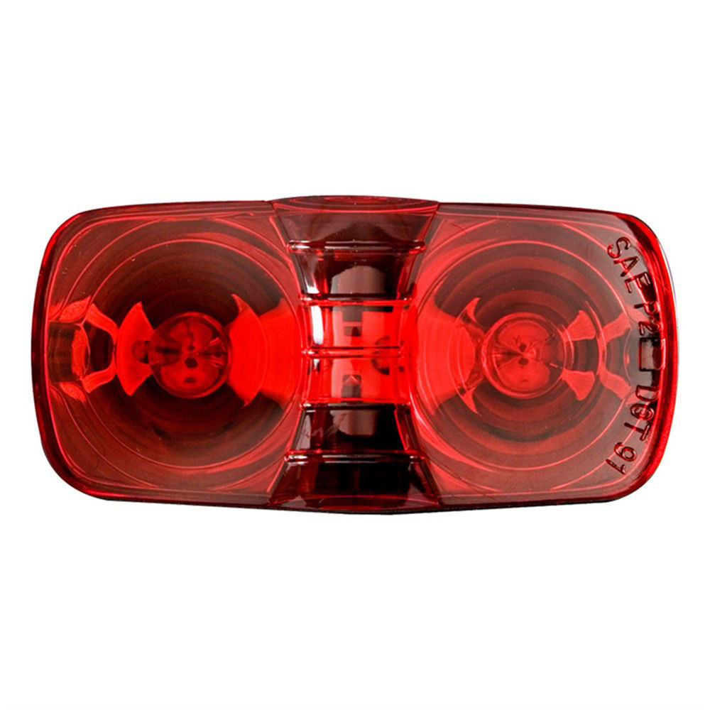 DOUBLE BULLSEYE MKR/CLR LIGHT, RED