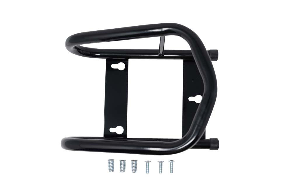 Tow-Rax Motorcycle Wheel Chock, Black Powder Coat, 6.5