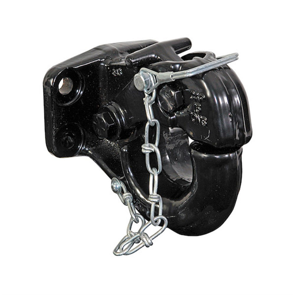 Buyers Products Pintle Hook, Rigid Type, 4 Mounting Holes, 6,000 Lbs Tongue Weight Capacity, 30,000 Lbs Trailer Weight Capacity