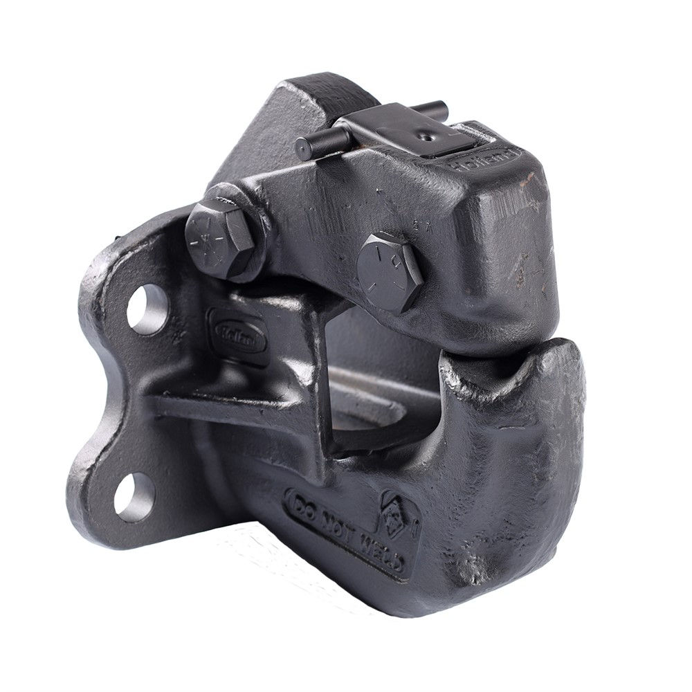 SAF-HOLLAND Pintle Hook, Rigid Type With No Air Cushion And Fastlatch, 4 Mounting Holes, 18,000 Lbs Tongue Weight Capacity, 90,000 Lbs Trailer Weight Capacity