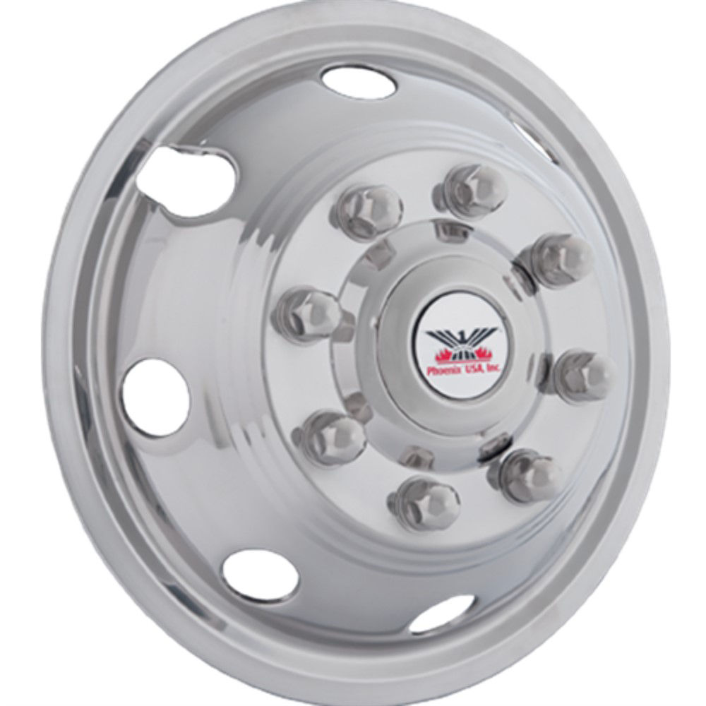 Wheel Simulator, 17 Stainless Steel Dually Truck Snap On