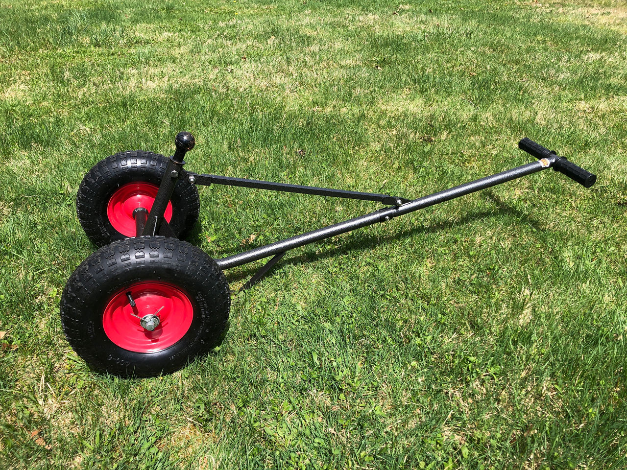 Dolly Trailer Large 600 Lb Adj Ball Heavy-Duty Trlr Dolly