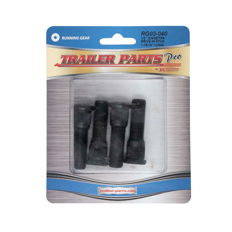 Trailer Parts Drive-In Stud, 1/2