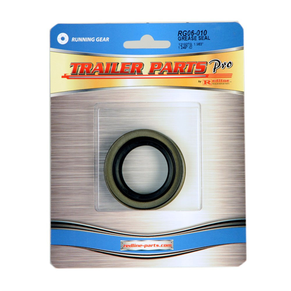 Trailer Axle Seal Kit, BT8 Spindles, Grease Lube, 1.250" ID x 1.979" OD, Double Lip, Qty 2