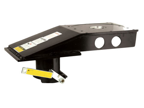 POP-UP RV-ADAPTER KINGPIN TO GOOSENECK FOR FLAT DECK TRUCKS