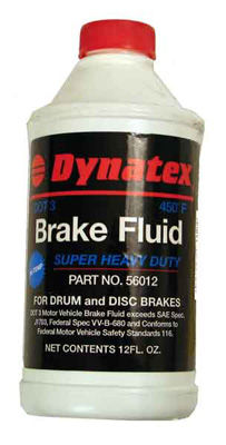 Brake Fluid Dot 3 HD 12oz 450D