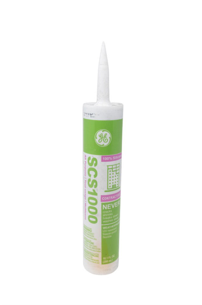 Silicone Sealant, Silver/Aluminum, 14 Oz