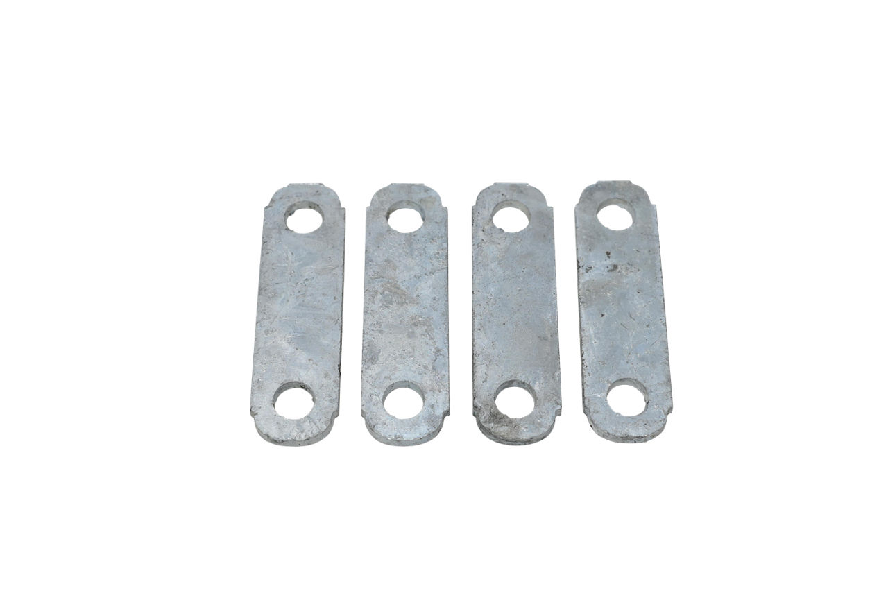 Galvanized Trailer U-Bolt with Frame Strap 3 1/8 x