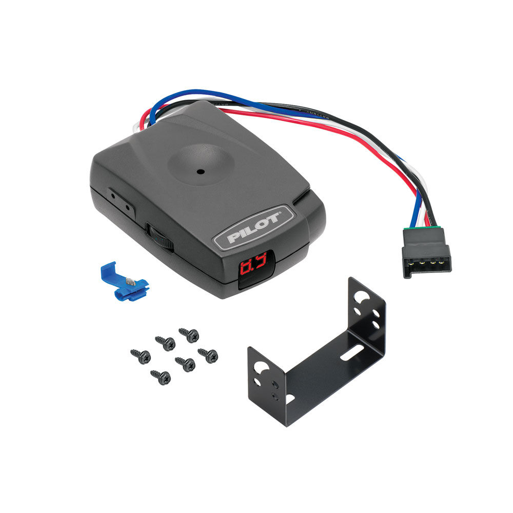 Trailer Parts Pro® In-Cab Tow Vehicle Time-Delayed Pilot® Brake Control Device for 1-3 Axle System