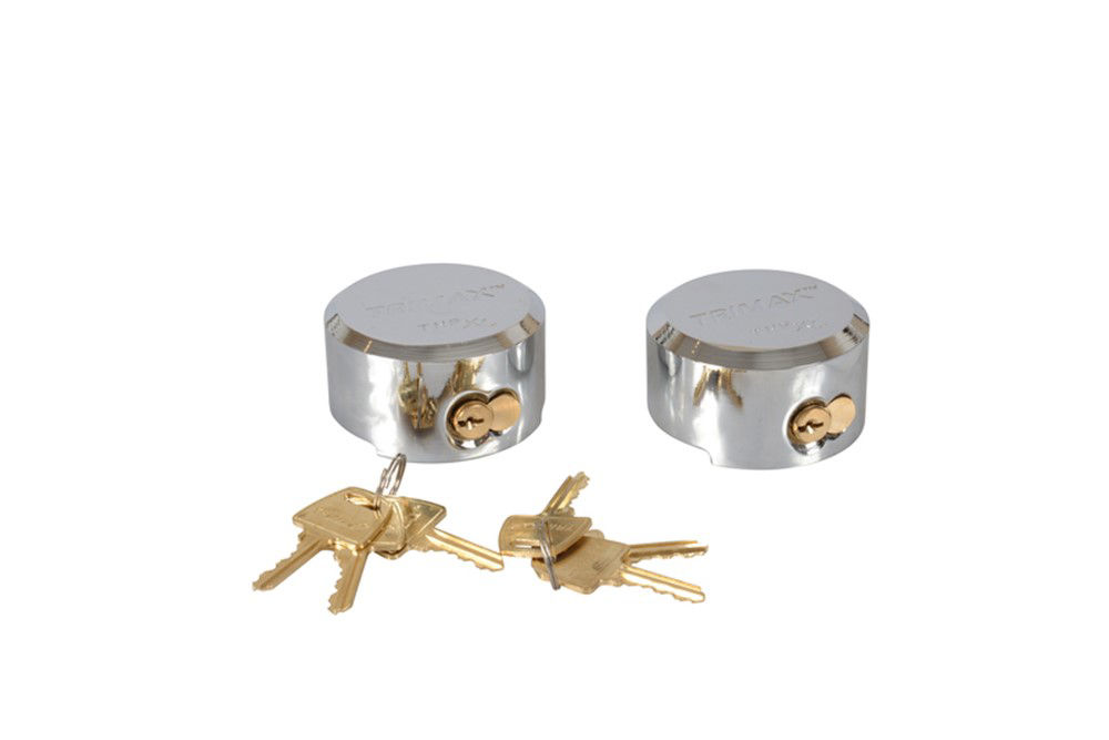 Puck Style Internal Shackle Door Lock, 2 Pack