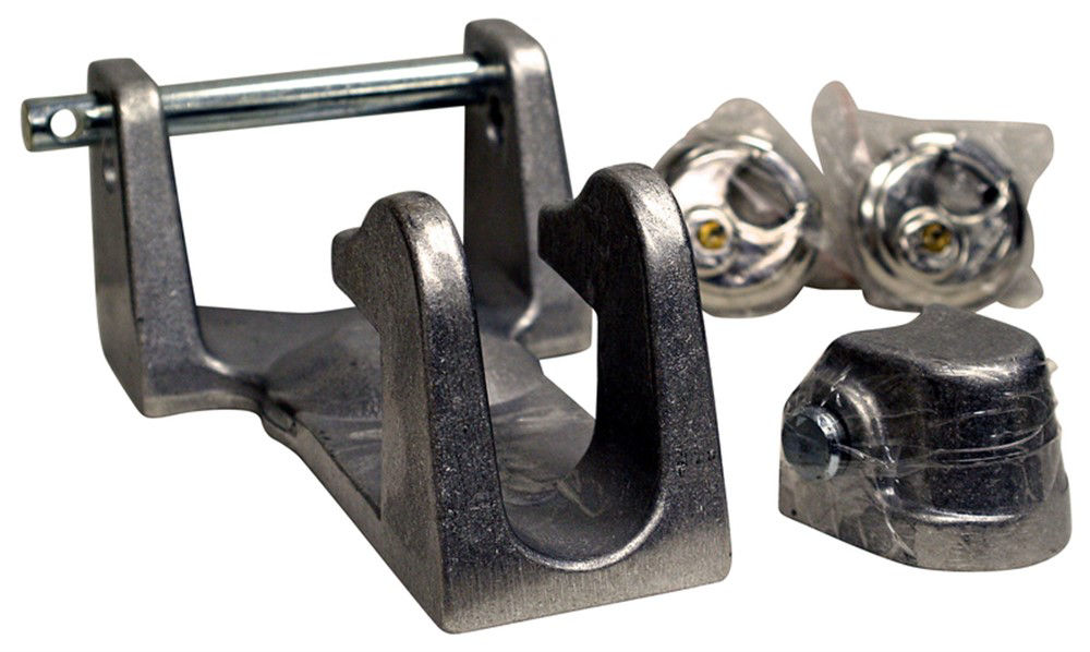 Coupler And Lug Nut Sleeve Lock, Includes 2 Puck Locks