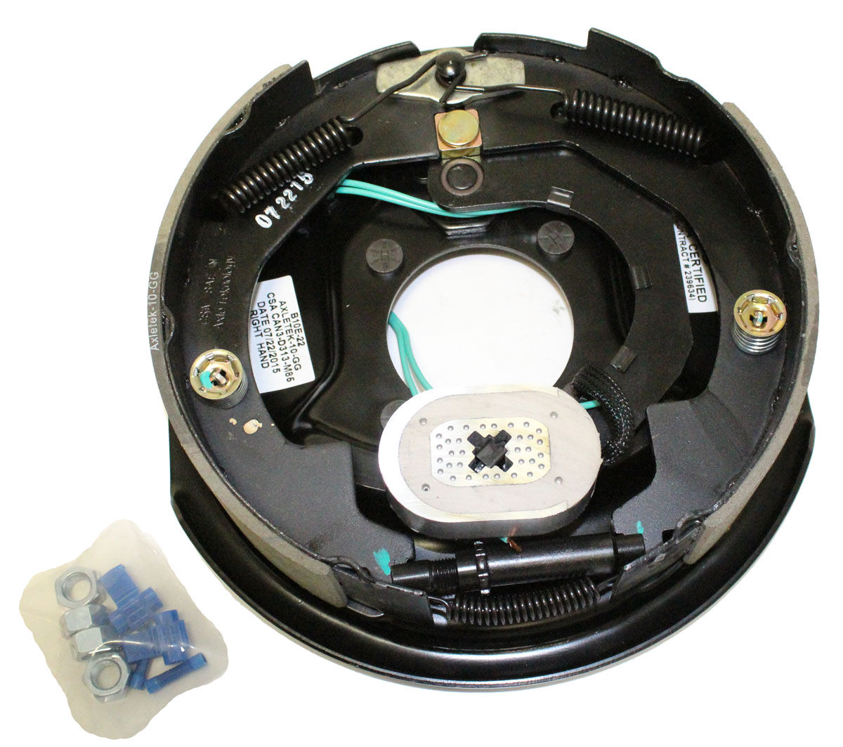 Brake Asy 10x2.25 Elec RH Boxed