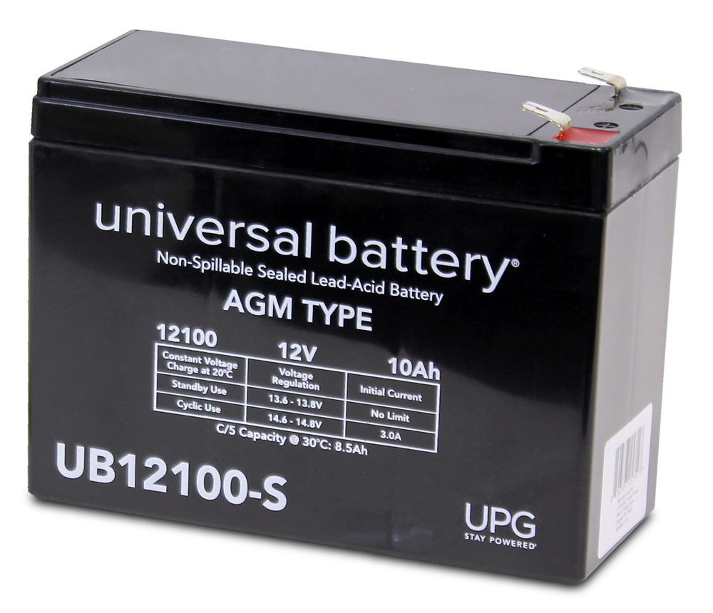 UPG® Brake Breakaway Kit Battery 12 Volts, 10 Amps - Battery Box with Spade F1 Terminal