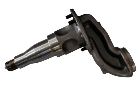 42 Drop Spindle, with Flange, Butt Weld, 3 Round Axle Tubes