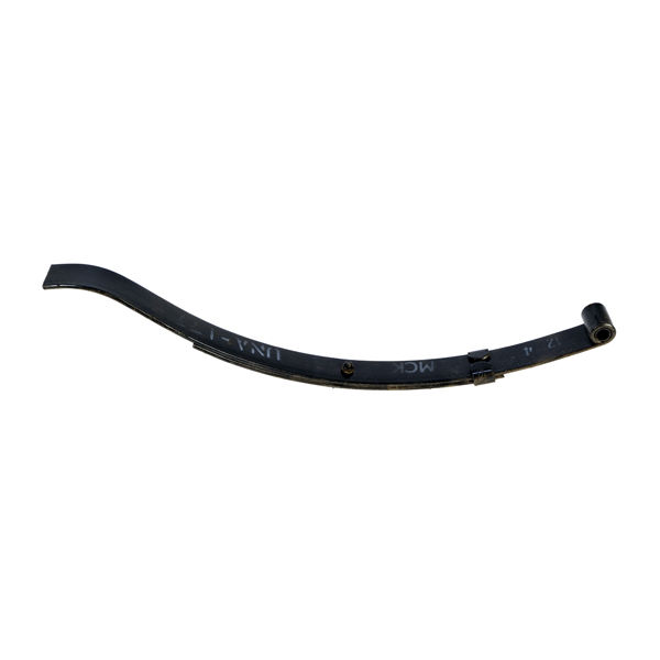 Slipper 1 3/4"Wide x 24 1/4"Long - 9/16" Spring Eye Diameter - 2-Leaf 500 LBS. Capacity Each Spring Assembly- Front Divisional Length: 11" Slipper Eye to Slipper Hanger Line Point Length: 22 5/8"
