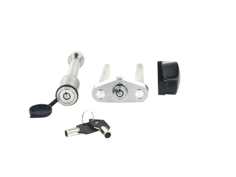 WEIGH SAFE LOCK SET FOR ADJ HITCHES, W/REC LOCK,KEYED ALIKE