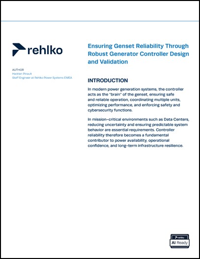 Ensuring Genset Reliability Through Robust Controller Design and Validation 