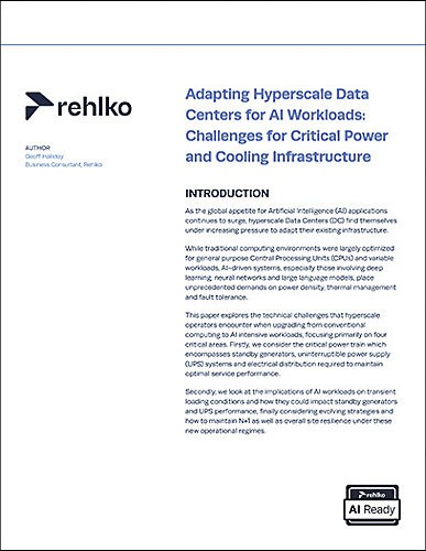 Thumbnail for the PDF: Adapting Hyperscale Data Centers for AI