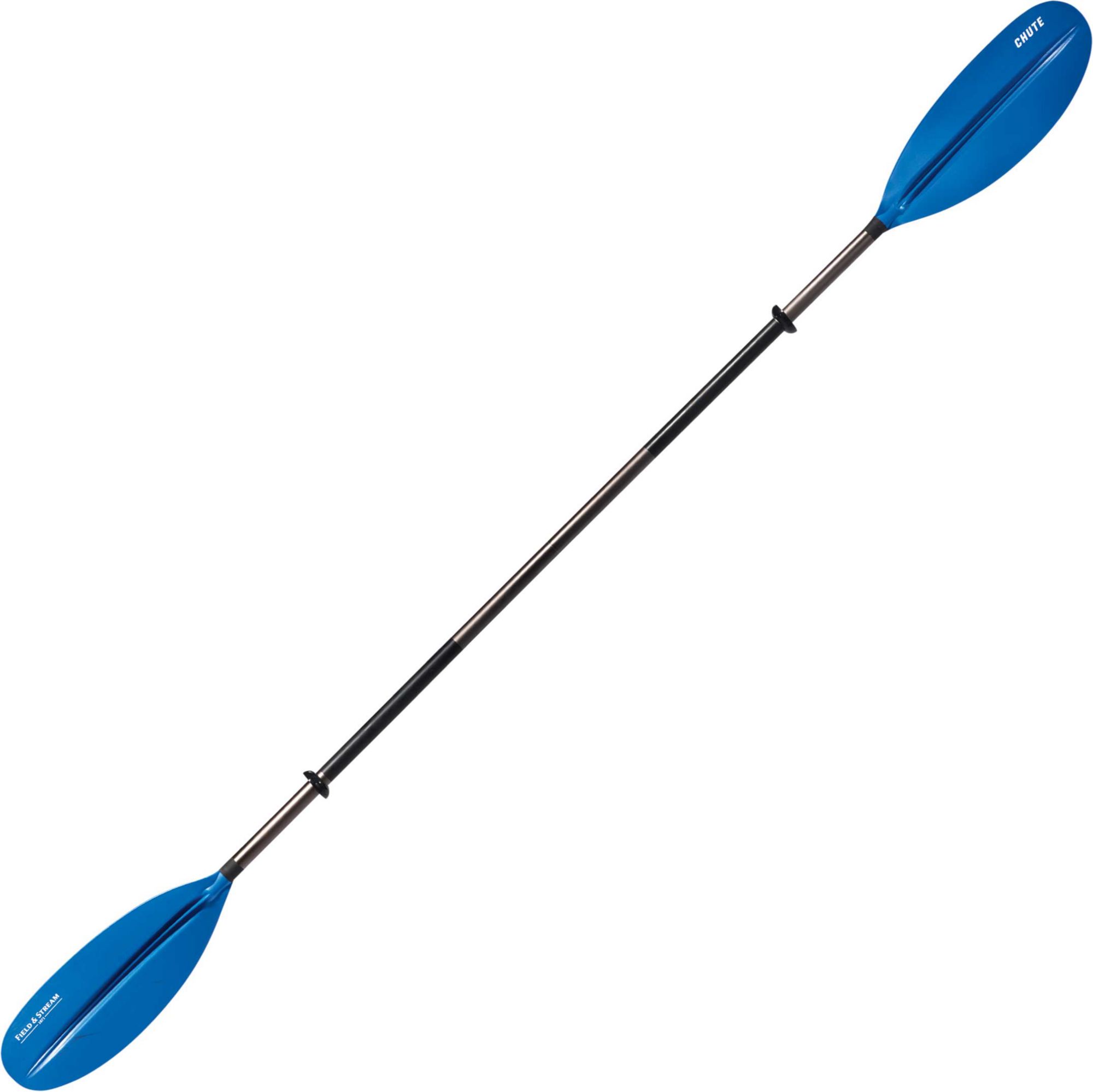 field & stream chute aluminum kayak paddle, green kayak