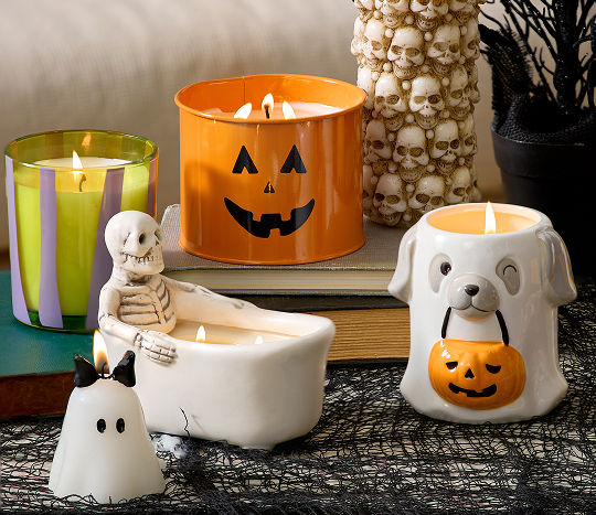 9/30 - 10/4: 50% off Halloween decor & housewares and 40-50% off harvest decor, florals, candles, pillows, throws & housewares.