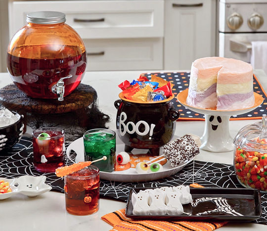 9/30 - 10/4: 50% off Halloween decor & housewares and 40-50% off harvest decor, florals, candles, pillows, throws & housewares.
