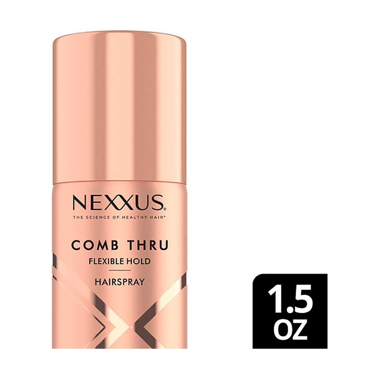 NEXXUS HAIR SPRAY COMB THRU 12 PIECE 1.5 OZ. product package