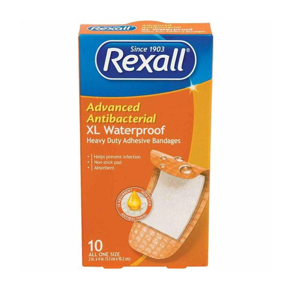 Kroger® Advanced Antibacterial Waterproof Bandages Assorted Sizes 20 ct  Box, 20 ct - Kroger