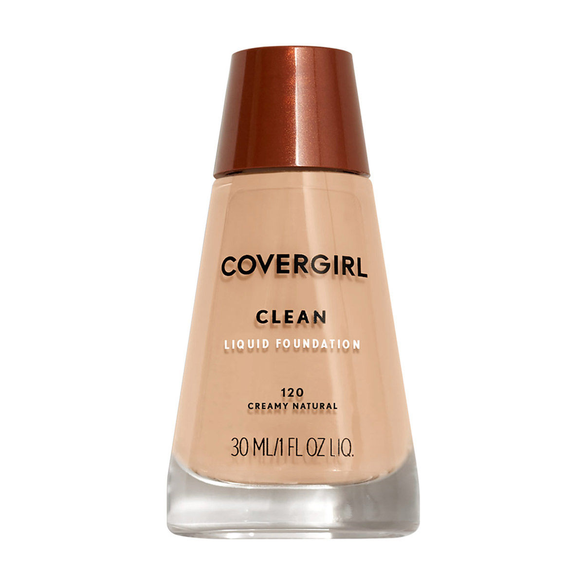 CoverGirl-Clean-Liquid-Foundation,-120-Creamy-Natural---1-fl-oz