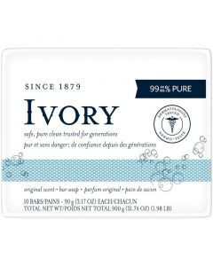 Ivory Bar Soap, Original - 3x90.0 g
