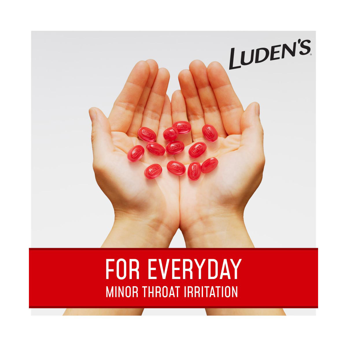 Luden's Soothing Throat Drops, Wild Cherry, 30 Ct