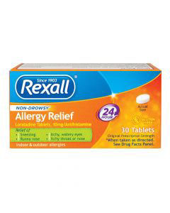 Rexall-Non-Drowsy-24-Hour-Allergy-Relief-Tablets,-30-ct