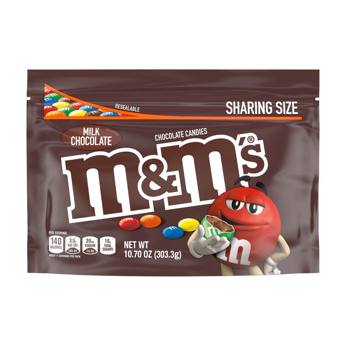 M&M'S Milk Chocolate Candy, 38-Ounce Party Size Bag : : Grocery