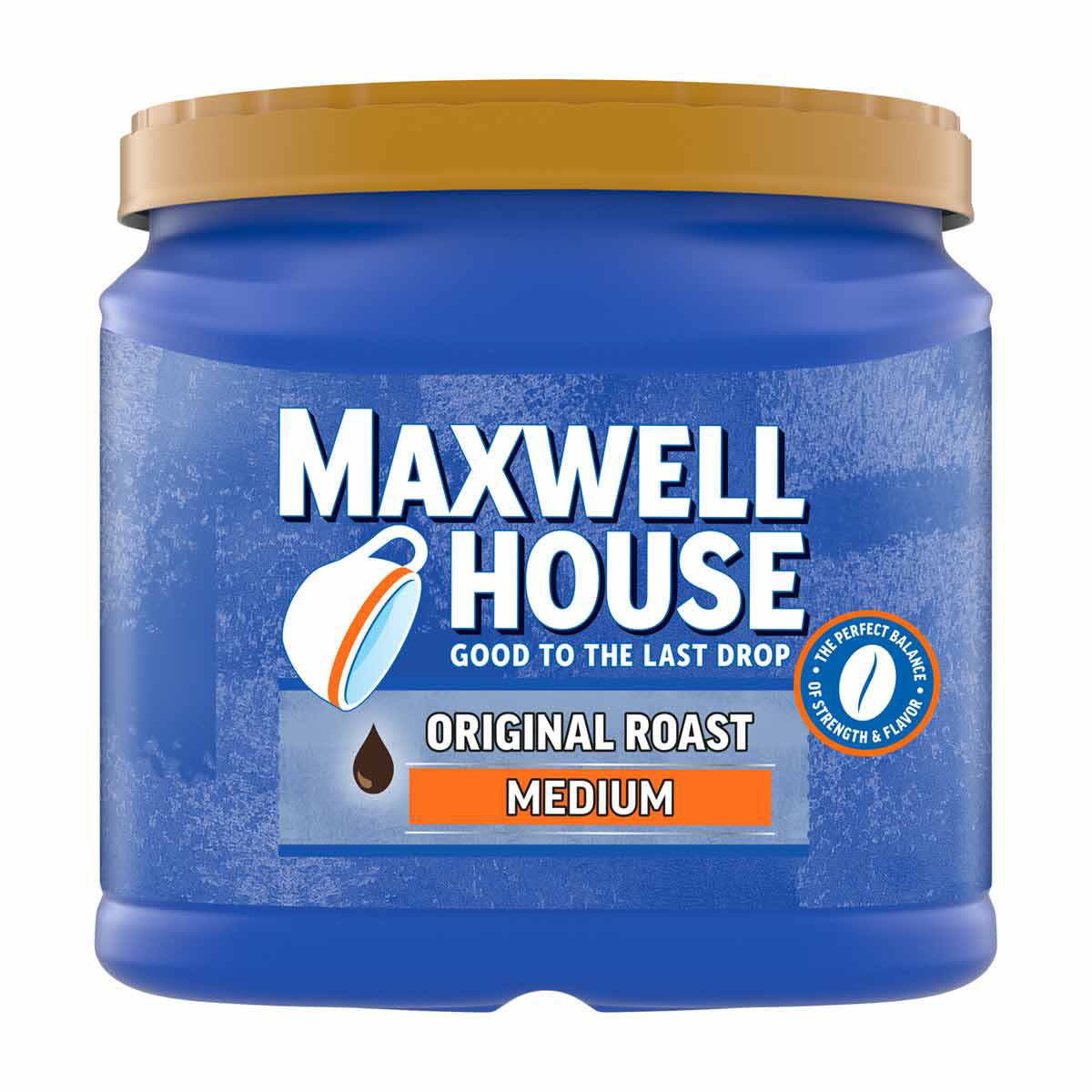 Maxwell House Original Blend Ground Coffee, Medium Roast, 30.6 oz