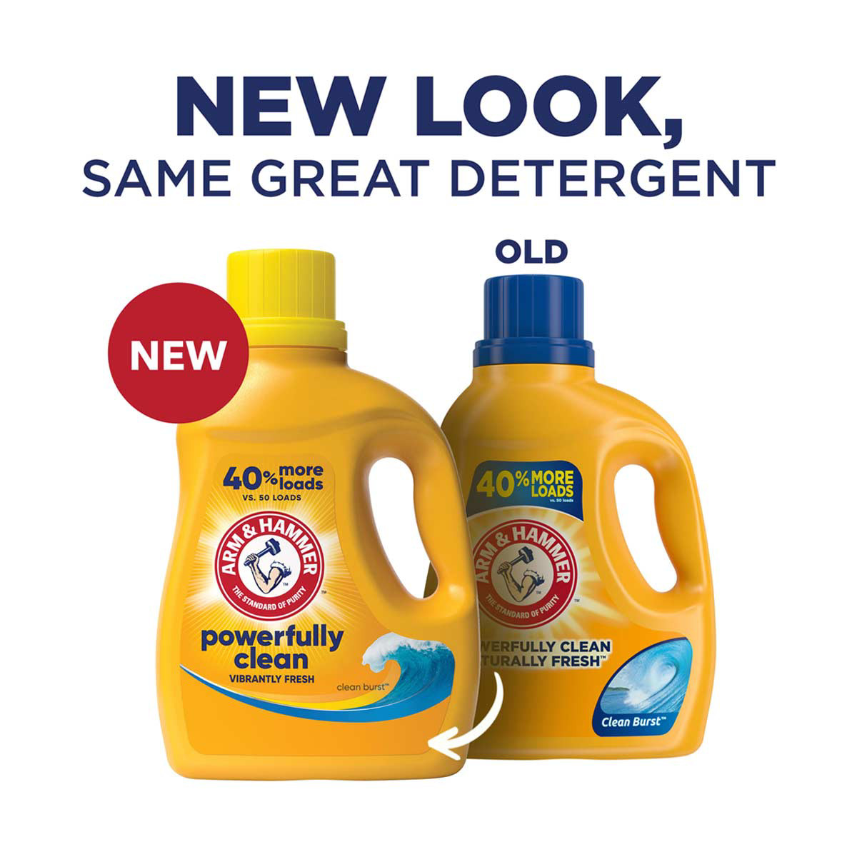 Arm & hammer clean store burst liquid laundry detergent