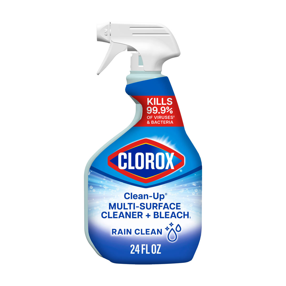 Clorox-Clean-Up-Multi-Surface-Cleaner-with-Bleach,-Rain-Clean,-Spray-Bottle,-24-Fluid-Ounces