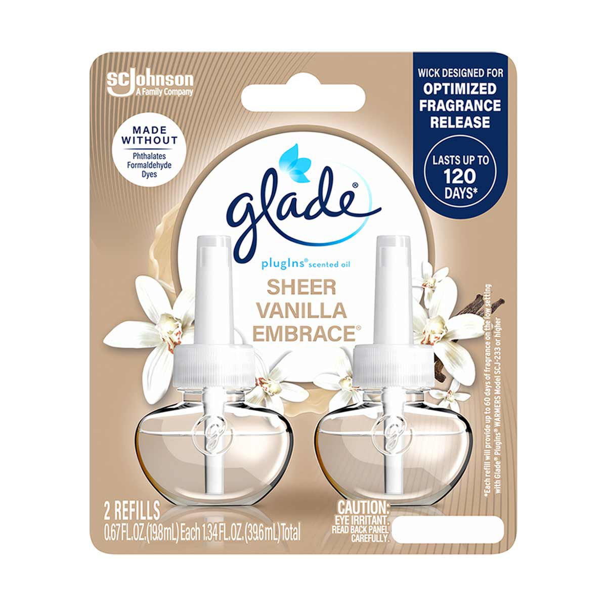 Glade-PlugIns-Oil-Refill,-Sheer-Vanilla-Embrace,-2-ct,-1.34-fl-oz