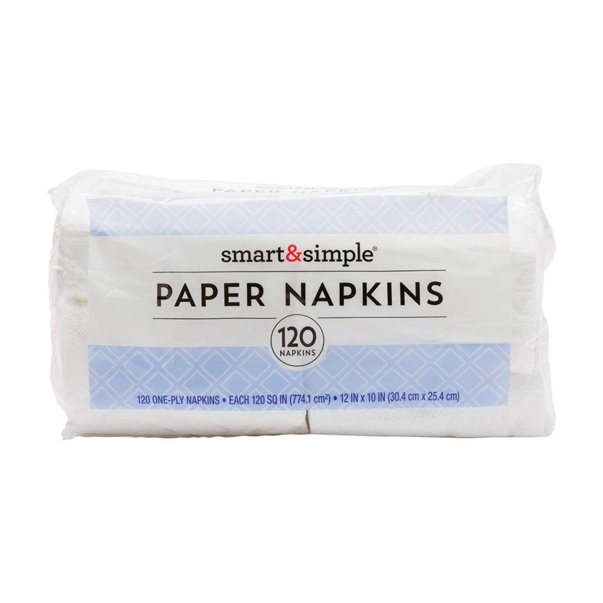 Smart-&-Simple-Paper-Napkins,-12-in-x-10-in,-120-ct