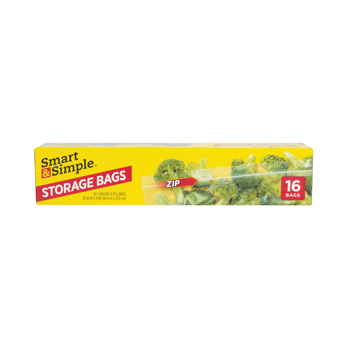 Smart-&-Simple-Storage-Bags,-16-ct
