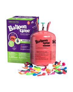 Red White Blue Small Helium Gas Balloons Celebration Kit x 3