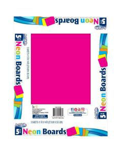 ArtSkills-Assorted-Neon-Poster-Boards---11-in-x-14-in,-5-ct