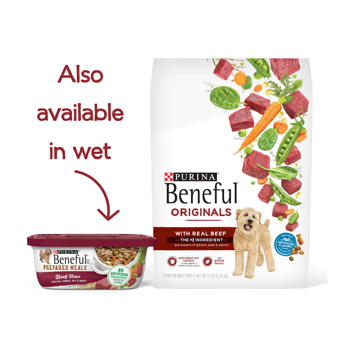 Purina beneful originals with real best sale beef reviews