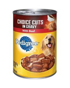 Pedigree Choice Cuts In Gravy With Beef Canned Dog Food 22 Oz